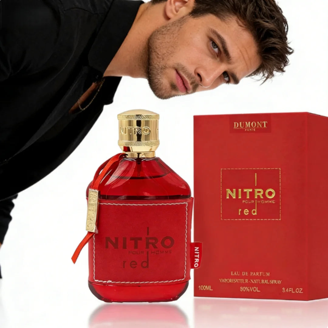 Nitro Dumont Collection Parfum Long Lasting Men's Fragrance Inspired by Middle Eastern Arabic Perfume Traditions Perfect Gift
