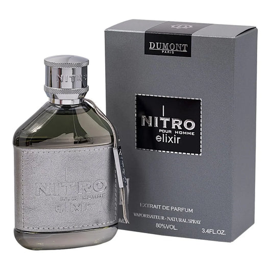 Dumont NITRO RED - 3.4oz - Eau De Parfum - Luxury Perfume for Men - Fruit, Woody, Floral & Masculine Fragrance - Long Lasting Co