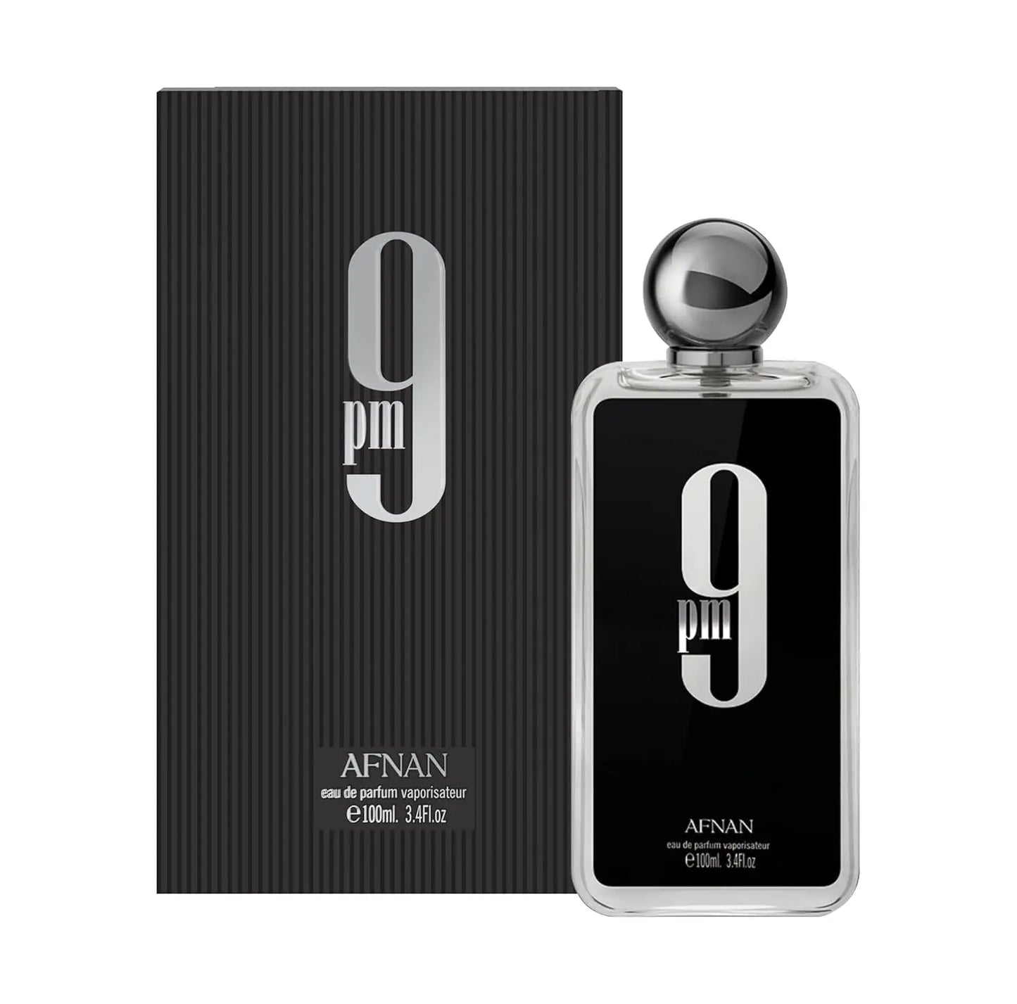 Afnan 9 PM Collection Eau de Parfum Spray For Unisex , Night Out Rebel Elixir 3.4 Oz / 100 ML Long-Lasting Fragrance Valentine's Day Gift For Men