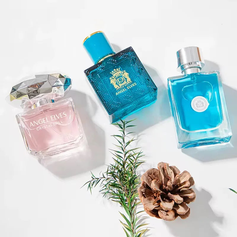 Brand Unisex Perfume Women 90ml Parfums Homme Gift Box 3Pcs Set Club De Nuit Women's Perfumes Lasting Floral Fruity Scent Spray