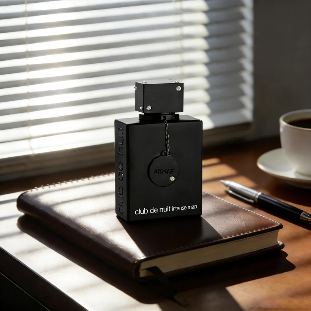 Armaf Club De Nuit Men's Perfume 3.6oz EDP Woody Leather Long Lasting Original Daily Fragrance Gift for Man