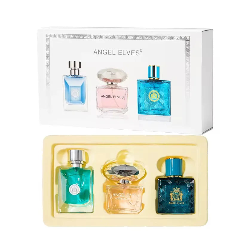 Brand Unisex Perfume Women 90ml Parfums Homme Gift Box 3Pcs Set Club De Nuit Women's Perfumes Lasting Floral Fruity Scent Spray