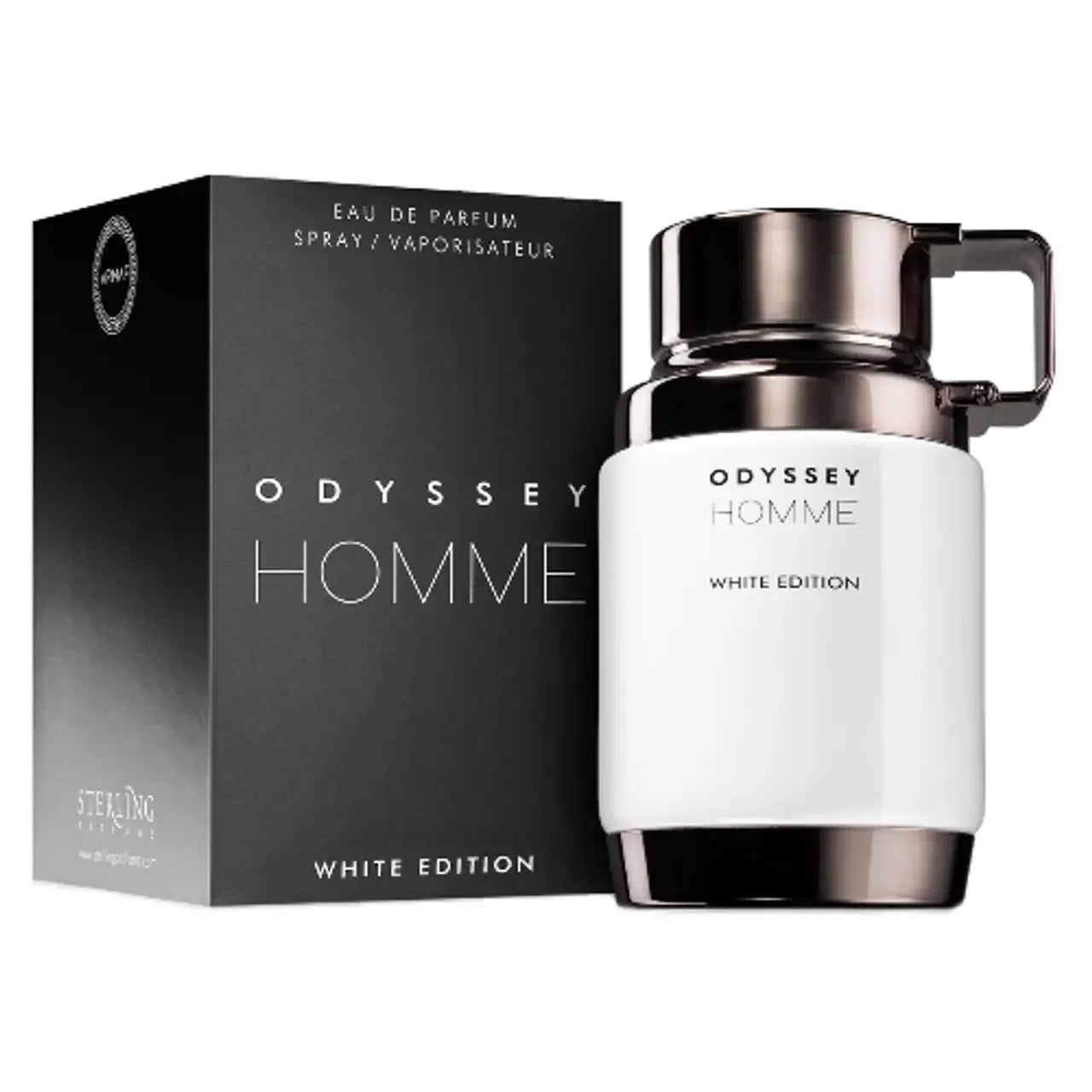 Armaf Odyssey Homme White Edition EDP 100ml (3.4 fl oz), Fougere Oriental Woody Fragrance for Men