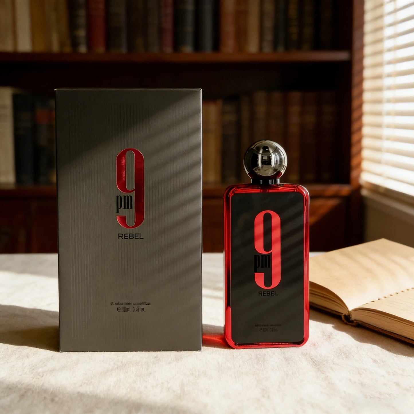 9pm Rebel Neutral EDP perfume spray 3.4oz/100ml - fruity woody notes with pineapple and caramel