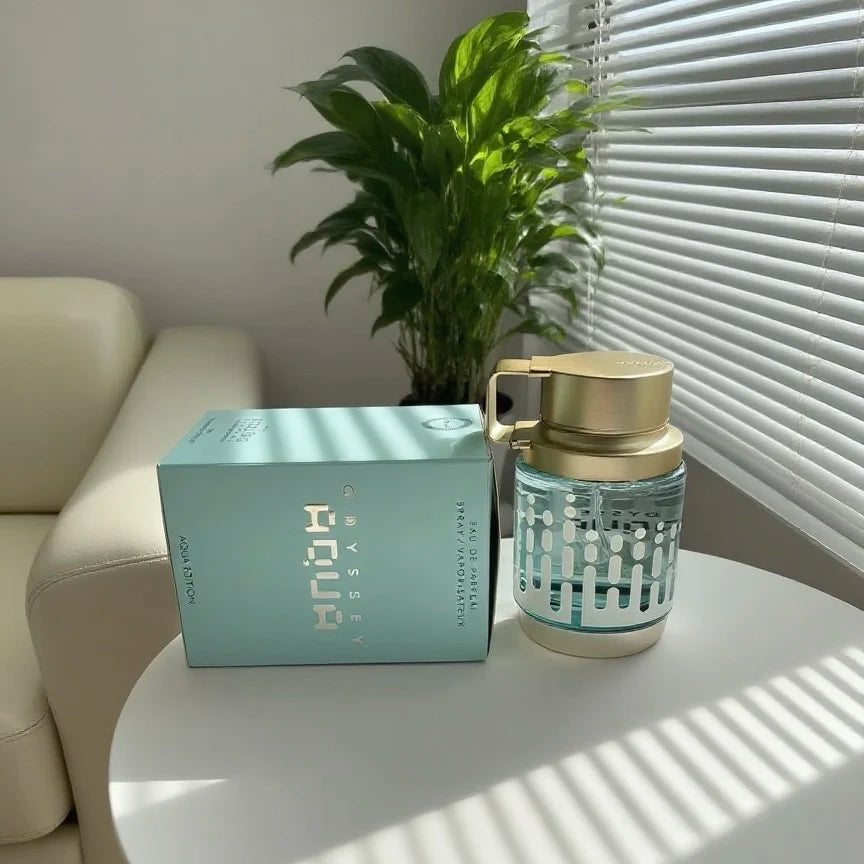 3.4Oz Armaf Odyssey Aqua Edition Man Woman Arabic Lasting Fragrance Body Spray Dubai Unisex Clone Parfum Fragrant Notes Men