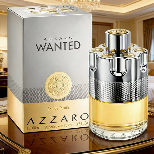 Azzaro Wanted eau de toilette 3.4oz 100ml, fresh citrus fragrance, full of sunshine and vitality